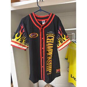 Nike Flames Americana men’s baseball jersey size medium DV9642 010